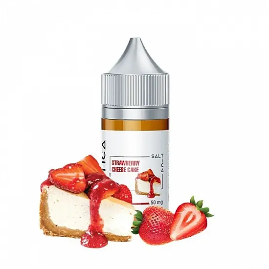 Saltica - Strawberry Cheese Cake 30 ml Premium Salt Likit