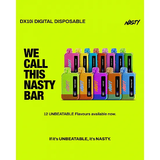 Nasty Bar - 10000 Puff Tek Kullanımlık Elektronik Sigara