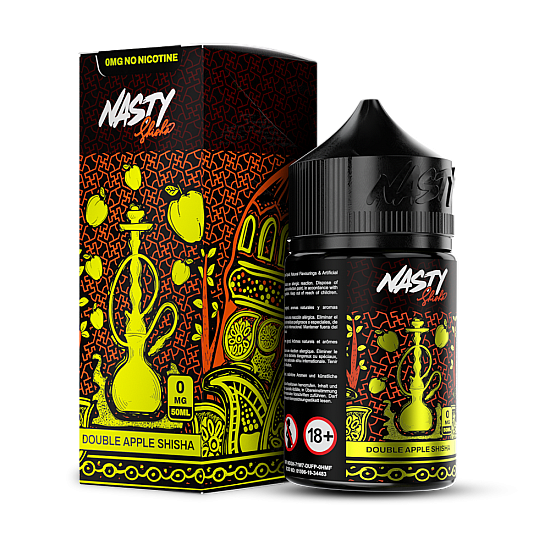 Nasty Juice - Shisha Double Apple 60 ml Premium Likit