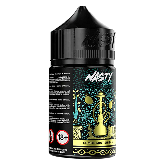 Nasty Juice - Shisha Lemon Mint 60 ml Premium Likit