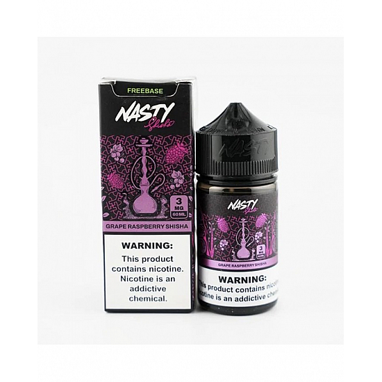 Nasty Juice - Shisha Grape Raspberry 60 ml Premium Likit
