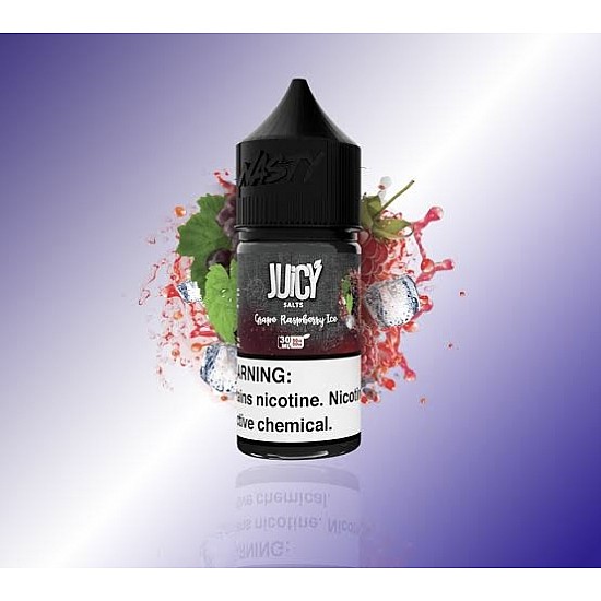 Juicy - Grape Raspberry Ice 30 ml Premium Salt Likit