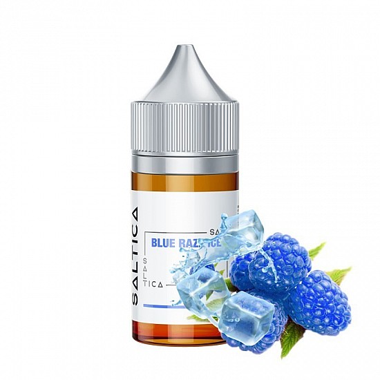 Saltica - Blue Razz Ice 30 ml Premium Salt Likit