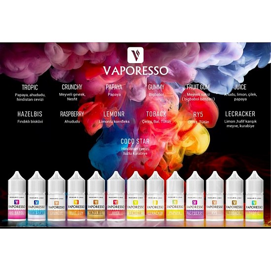 5 'li 30 ml Vaporesso Salt Likit Kampanyası