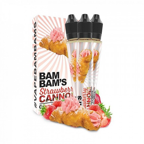 Bam Bam's - Strawberry Cannoli Premium Likit