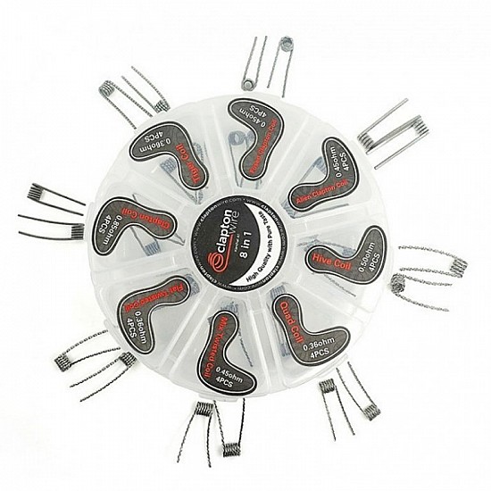 Clapton Wire 8 in 1 Coil Seti 33 Parça