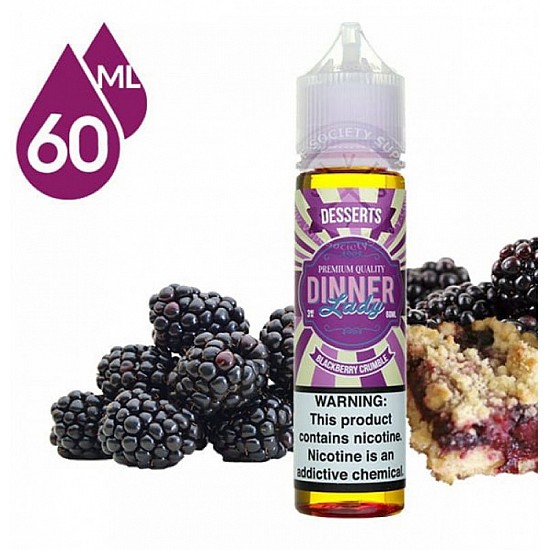 Dinner Lady Blackberry Crumble 60 ML Premium Likit