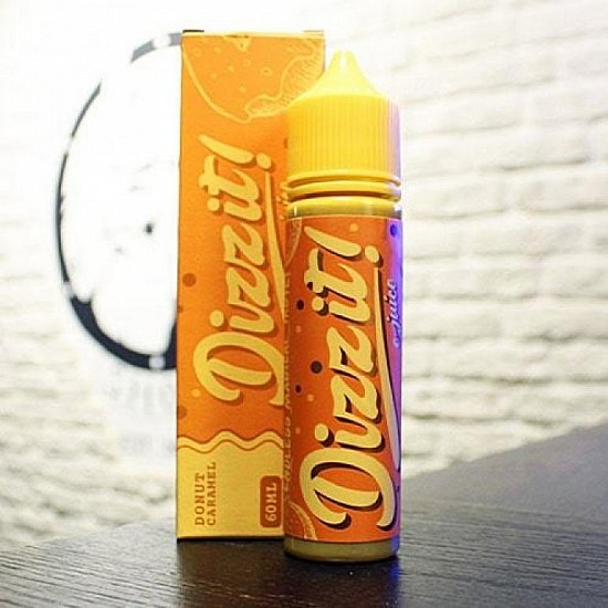 Dizzit E-Juice - Donut Caramel 60 ml Premium Likit