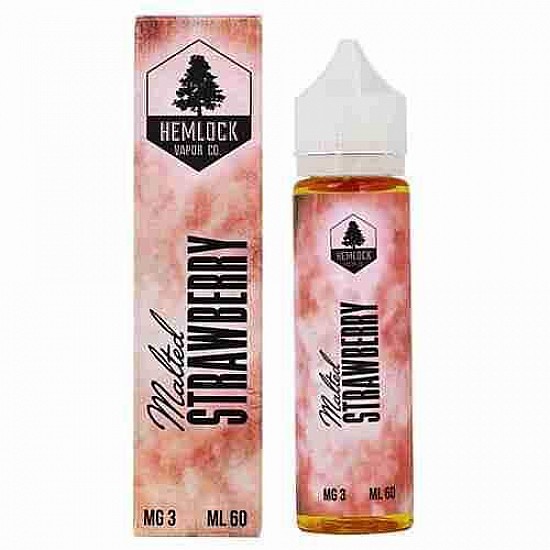 Hemlock - Malted Strawberry 50 ml Premium Likit