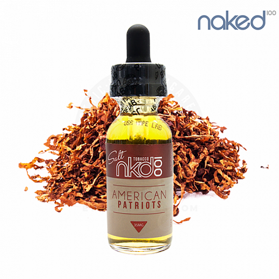 Naked - American Patriots 30 ml Premium Salt Likit