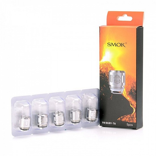 SMOK TFV8 Baby Tank T8 Coil 0.15 Ohm (5'li Paket)