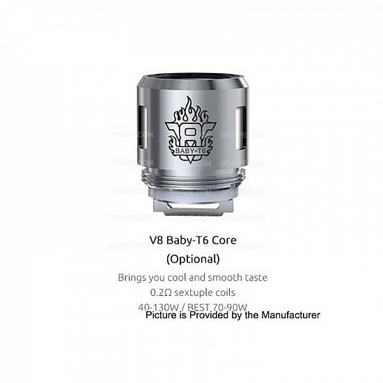 SMOK TFV8 Baby Tank V8 Baby-T6 Coil 0.2 Ohm (5'li Paket)