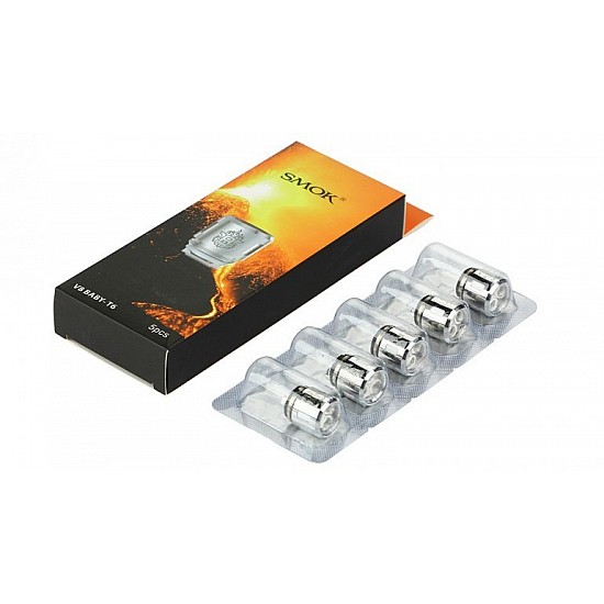 SMOK TFV8 Baby Tank V8 Baby-T6 Coil 0.2 Ohm (5'li Paket)
