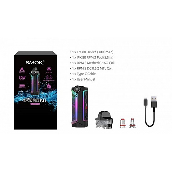 SMOK - IPX 80 Pod Mod 80W 3000 mah Elektronik Sigara Kit