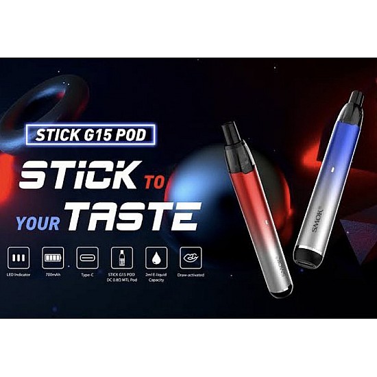 Smok - G15 700 Mah Pod Mod Elektronik Sigara Kit
