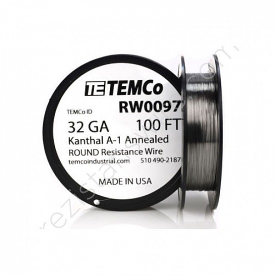 TEMCo Kanthal A1 32 GA 10 metre Tel