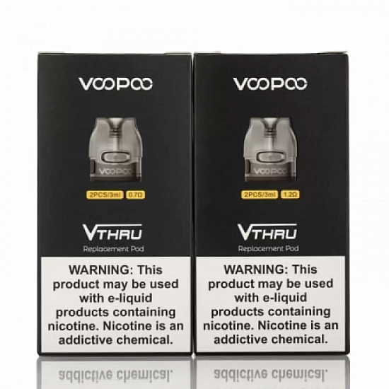 VOOPOO - V.THRU Pro & VMATE Pod Kartuş (2 Adet)