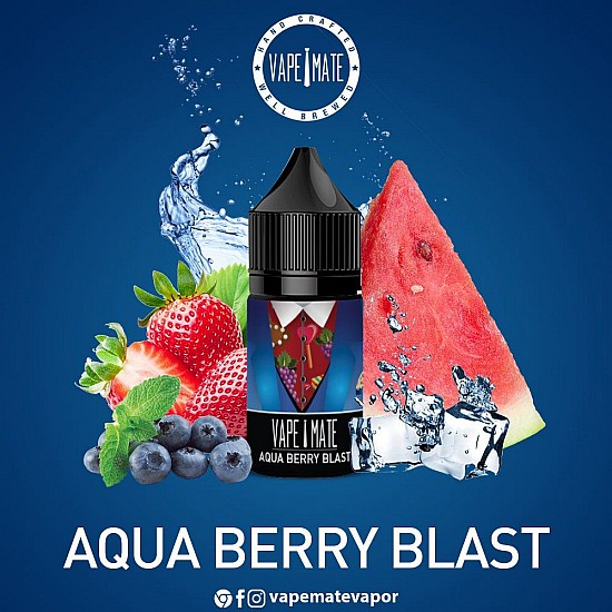Vape Mate - Aqua Berry Blast 30 ML Likit