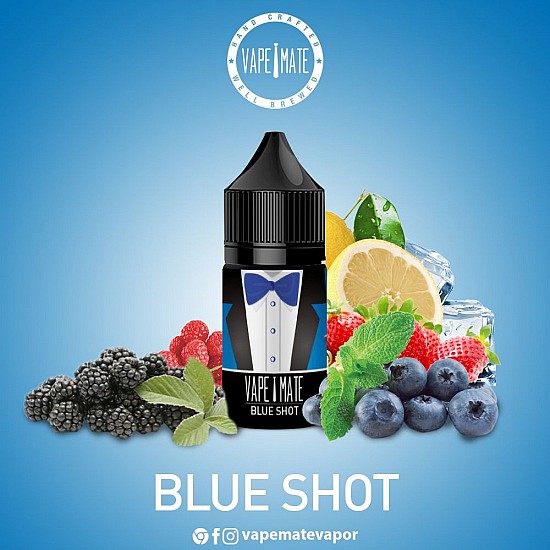 Vape Mate - Blue Shot 30 ML Likit