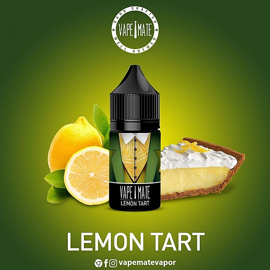 Vape Mate - Lemon Tart 30 ML Likit