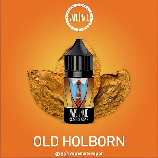 Vape Mate - Old Holborn 30 ML Salt Likit