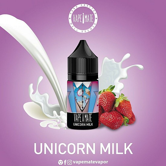 Vape Mate - Unicorn Milk 30 ml Likit