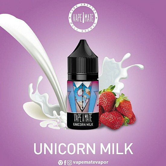 Vape Mate - Unicorn Milk 30 ml Salt Likit