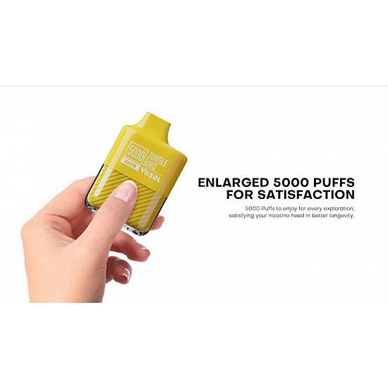 Vozol - Alien 5000 Puff Şarj Edilebilir Tek Kullanımlık Elektronik Sigara