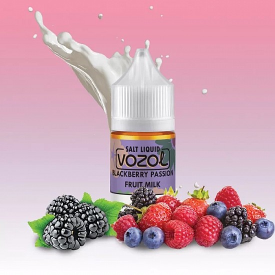 Vozol Bar - Blackberry Passion Fruit Milk 30 ml Salt Likit